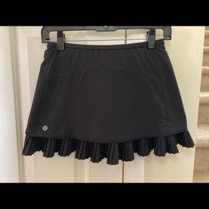 Lululemon tennis skirt with built in shorts.